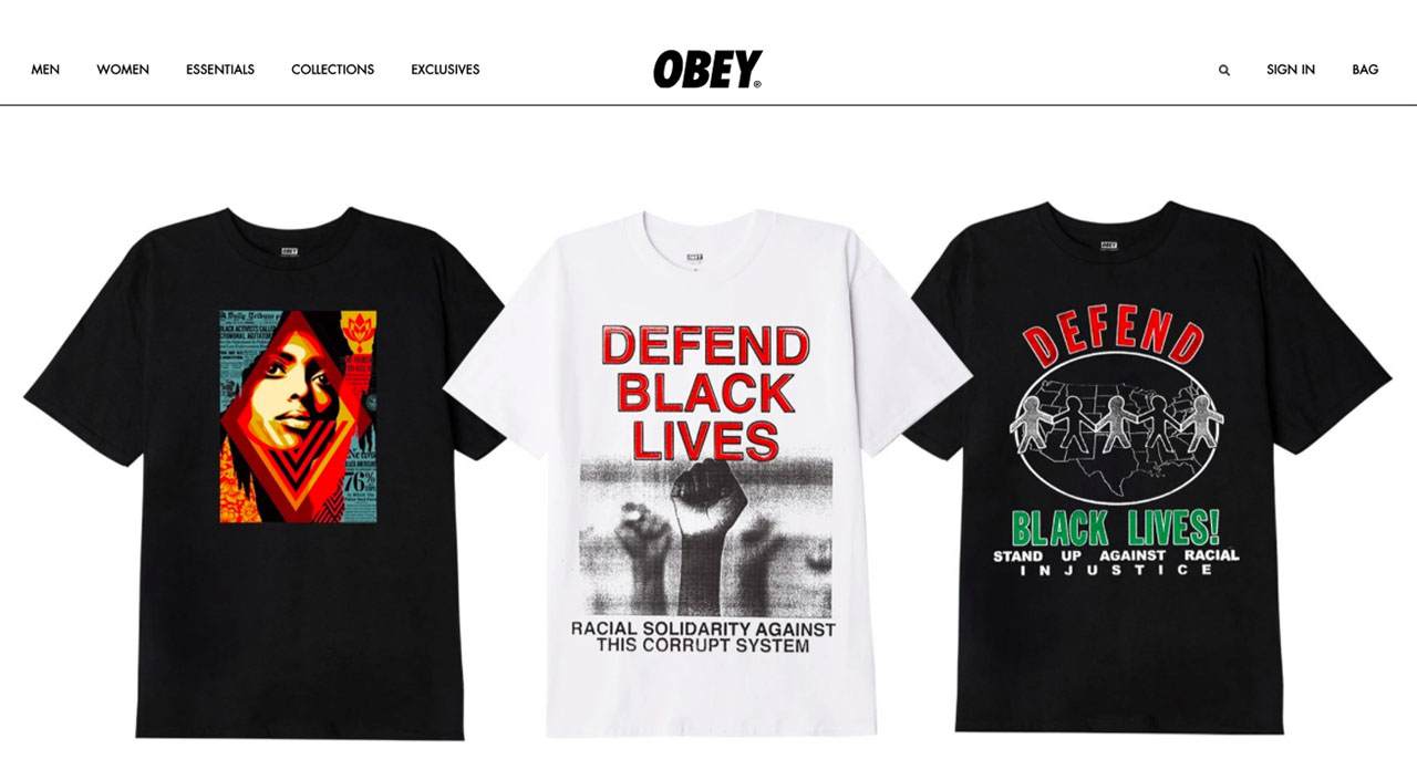 Obey Singapore Webstore Feature