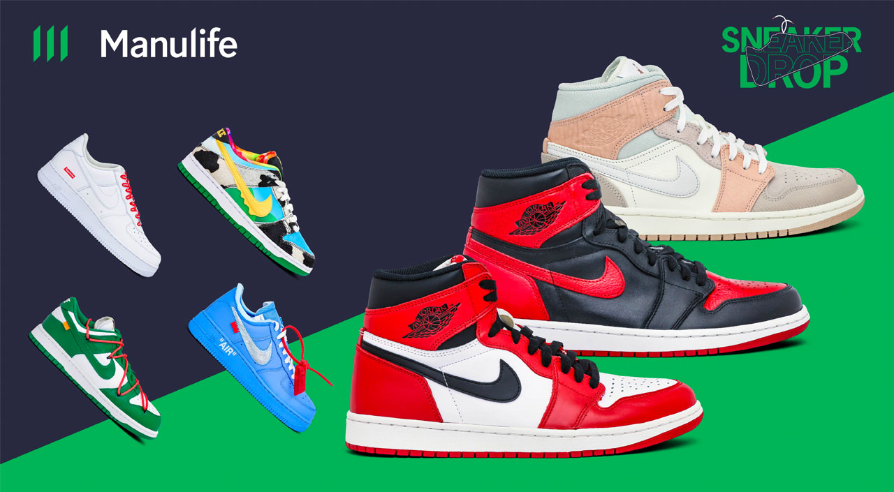Score grails responsibly with Manulife’s month-long Sneaker Drop