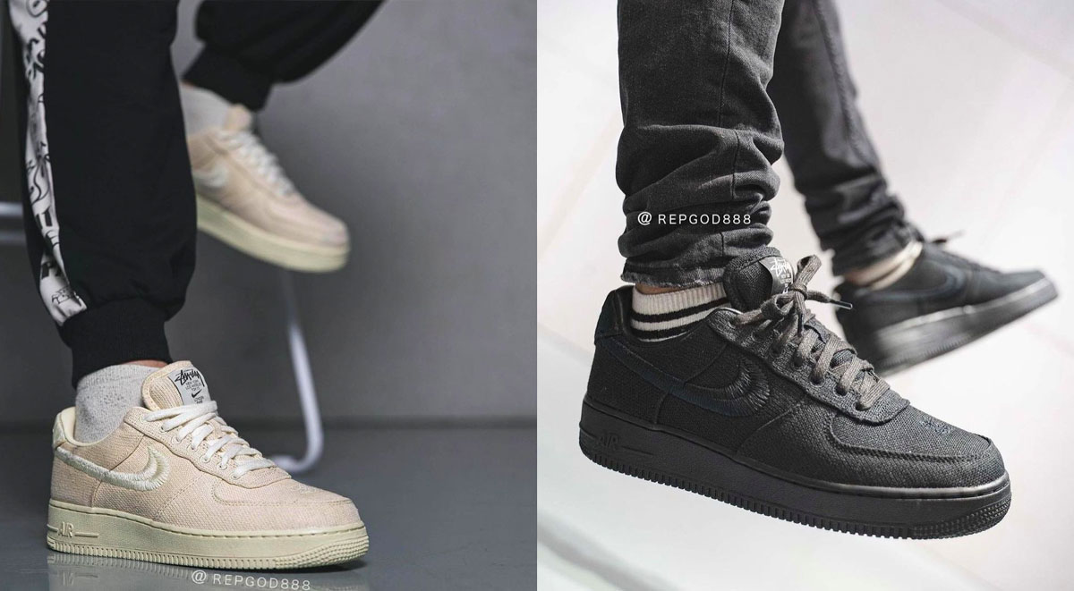 Leaked Stussy Air Force 1 Is Ready For Your Next Visit to The Beach