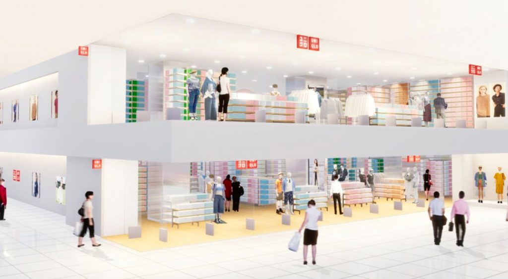 Uniqlo Town shopping experience