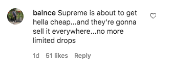 VF Corp Buying Supreme Comments