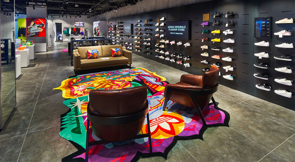 adidas Originals VivoCity flagship store sneakerwall