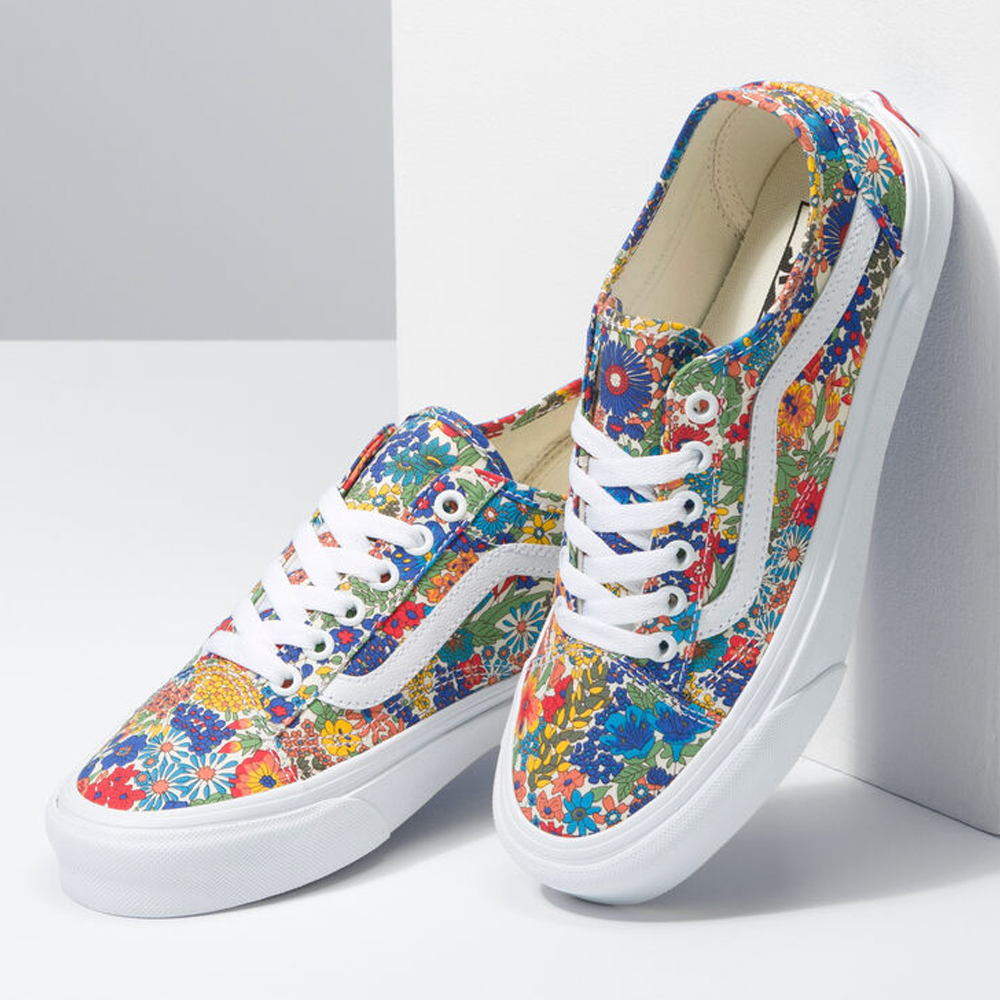 Vans made with liberty fabrics Old Skool Tapered