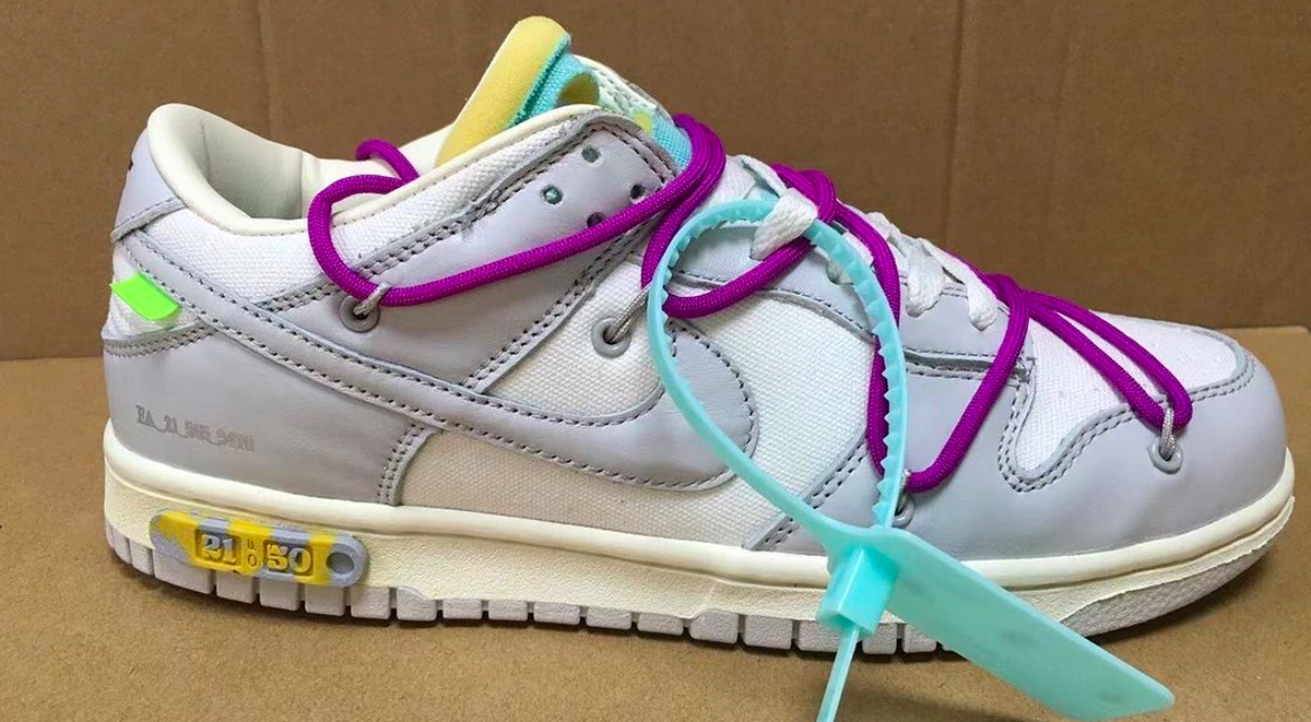 Off-White x Nike Dunk The 50: 21/50 colorway
