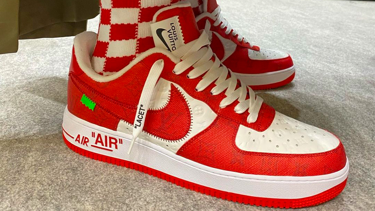 Here's a Closer Look at the Louis Vuitton x Off-White x Nike Air
