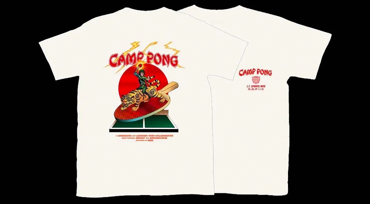 Laughing Tiger X Lonerslugs Camp Pong Collection: Preview The Collab