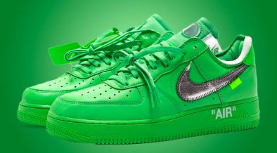 Off-White x Nike Air Force 1 Low Green Spark
