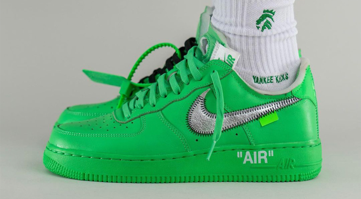 Off-white Air Force 1 Light Green Spark