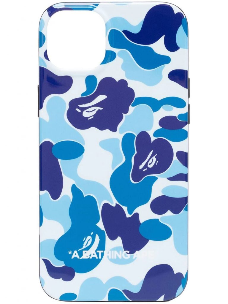 A BATHING APE® abstract-print iPhone 14 Plus case