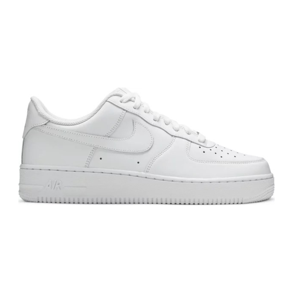 One of the best women's sneakers, the Nike Air Force 1 '07 'Triple White'.