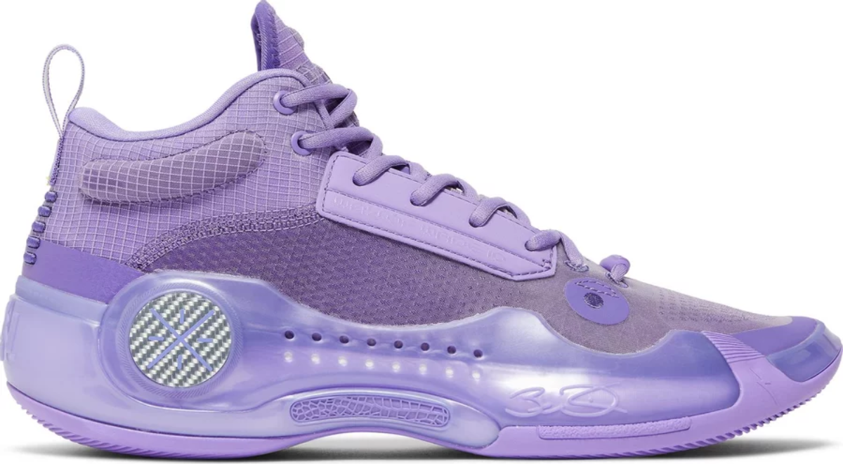 Li Ning basketball shoes WOW 10 Lavender